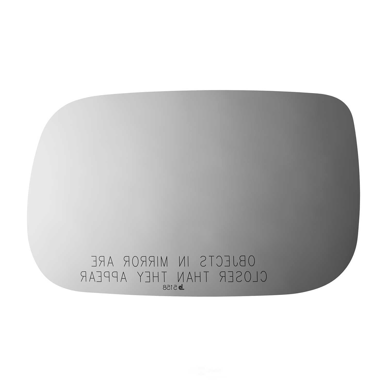 Burco Side View Mirror Replacement Glass - Clear Glass - 5158