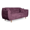 thumbnail image 3 of Sofá 3 Plazas de Velvet Morado Makora Modelo Neroli, 3 of 7