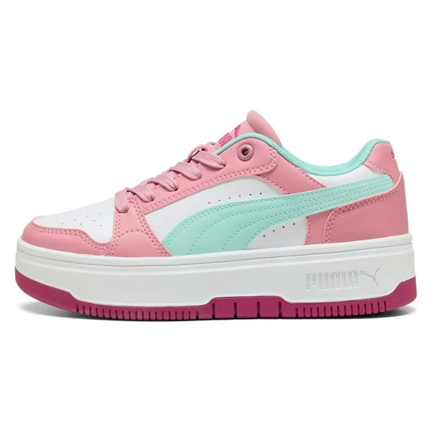 Tenis Puma Rebound Femme JR para Mujer 403737-04 rosa 23