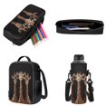 thumbnail image 3 of ZUXONGSY Giraffe Print Kids Backpack Set 4PCS School Bag with Lunch Bag Pencil Bag and Water Bottle Holder Lightweight Student Bookbags Knapsack with Front Zipper Pocket for Girls Boys Teens, 3 of 6