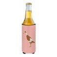 thumbnail image 2 of Carolines Treasures Indian Runner Duck Pink Check Michelob Hugger for slim cans Slim Can multicolor, 2 of 2