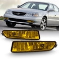 thumbnail image 6 of AKKON - For 2002 2003 Acura TL UA5 Bumper Driving Replacement Yellow Lens Fog Light W/ Bulbs, 6 of 6