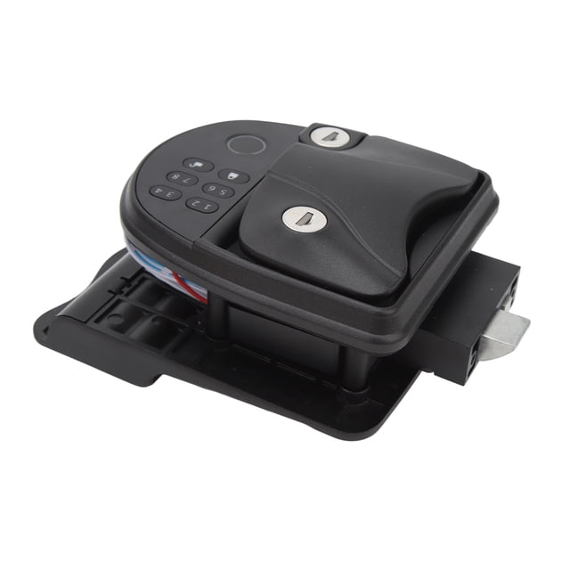 RV teclado de entrada sin llave Control remoto puerta cerradura Digital manija de pestillo juego de cerrojo para campistas remolque de quinta rueda