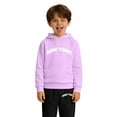 thumbnail image 4 of Kiijoy Toddler Boys Hoodie Set New York Print Casual Hoodie Sweatpants Outfits, Sizes 4-5T, 4 of 5