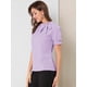 thumbnail image 4 of Top Elegante De BluDe ManCorDe OficiDe Las Camisas Del Cuello De PajariDe Las Mujeres Púrpu3XL, 4 of 6