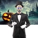 thumbnail image 1 of Máscara de látex psicópata con ojos de luz LED, máscara de cosplay aterradora para Halloween, para fiesta y bar, 1 of 7