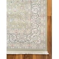 thumbnail image 6 of Unique Loom Leeds Narenj Rug Green/Beige 5' 1" x 8' Rectangle Floral Traditional Perfect For Living Room Bed Room Dining Room Office, 6 of 6