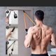 thumbnail image 5 of Cinturón de resistencia deportivo, un conjunto de cinturón elástico de entrenamiento de fuerza con 5 tubos de fitness, mango de espuma, correa de tobillo, anclaje de puerta, utilizado en, 5 of 6