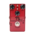 thumbnail image 1 of Effects Pedal Mini Size Overdrive Effect Tuner Pedal Overdrive Pedal Portable Guitar Parts Compact for Musical Instruments Bass Accessory Red, 1 of 8