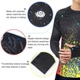 thumbnail image 3 of Mens Sun Shirts UV Protection Long Sleeve UPF 50 Rash Guard,Lightweight Fishing Shirts Thumbhole, Stylish Spf Shirts For Men Black Casual Shirts XL Fathers Day Gifts, 3 of 6