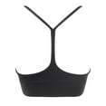 thumbnail image 6 of vigerkar Womens Y Sports Bras Yoga Top with Cups Spaghetti Thin Strap Workout Bra Tops (Grey, XL/10), 6 of 9