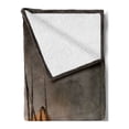 thumbnail image 2 of Africa Soft Flannel Fleece Throw Blanket, Fight Between 2 Gemsbok on Plains of Etosha Namibia Savage Safari Theme Design, Cozy Plush for Indoor and Outdoor Use, 50" x 60", Brown Tan, by Ambesonne, 2 of 5