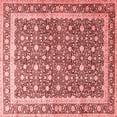 thumbnail image 1 of Ahgly Company Indoor Square Persian Red Traditional Area Rugs, 8' Square, 1 of 4