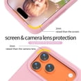 thumbnail image 3 of For IPhone 17 Pro Max Case Cartoon Penguin Baby Stand EVA Environmental Protection Anti Fall Phone Protective Cover,Pink,For iPhone 17 Pro Max, 3 of 8