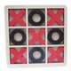 thumbnail image 2 of Juego de mesa de madera Tic TAC Toe, divertido juego de mesa, juegos de rompecabezas, ceros y cruces negro rojo, 2 of 9
