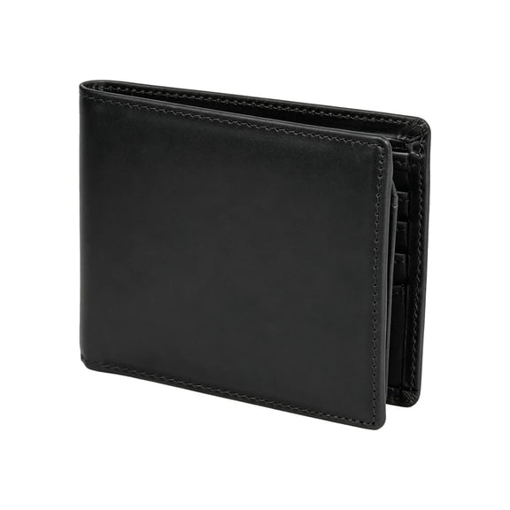 HGIEYS RFID Blocking Leather Bifold Wallet for Men with Zipper and 2 ID Windows