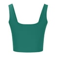 thumbnail image 6 of Square Neck Tank Top Women Sevevn Fashion Women's Summer Square Neck Sleeveless Solid Casual Blouses Tops Summer Tank Tops For Women, 6 of 6
