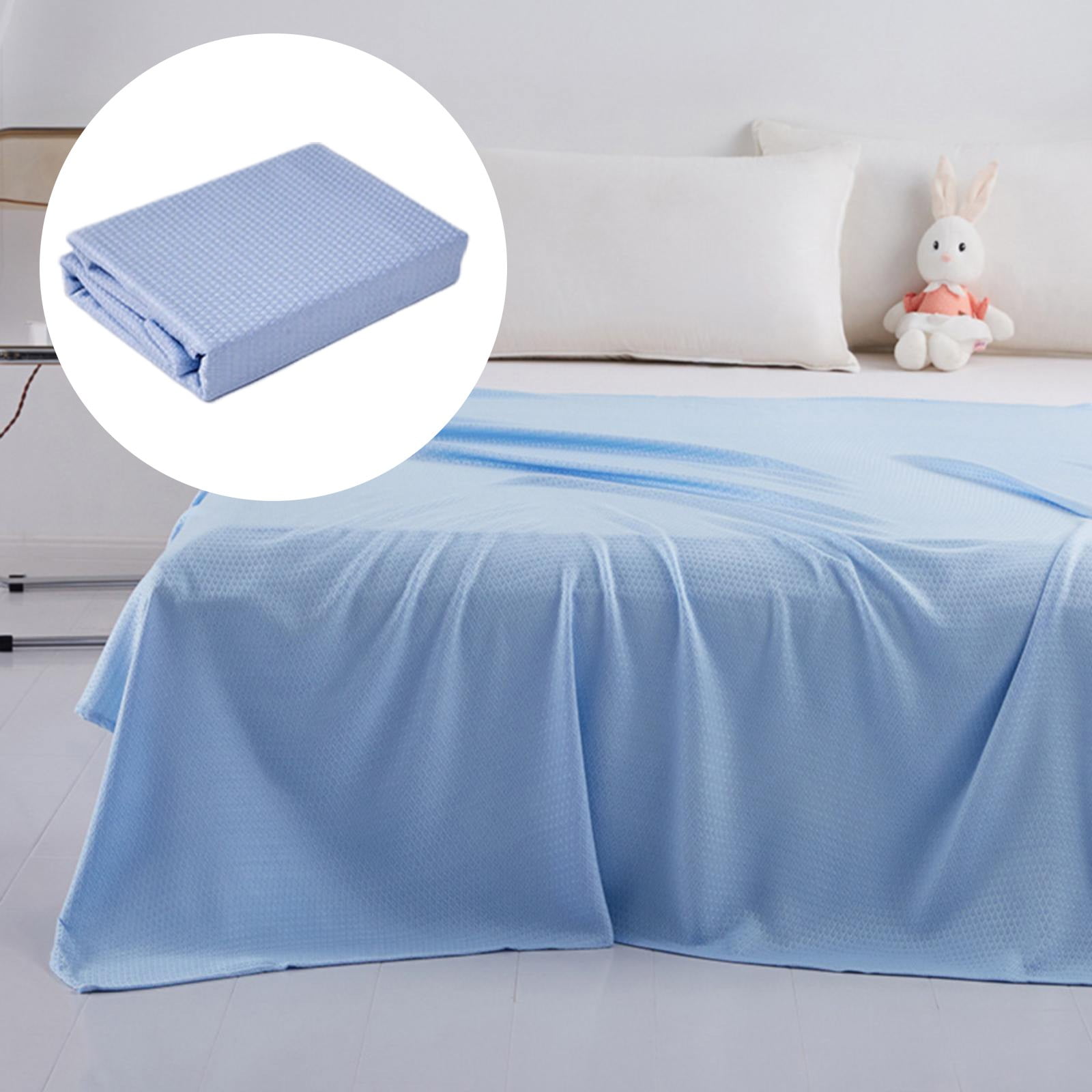 BIZHUA Summer Cool Blanket Summer Fiber Ice Silk Cover Summer Blanket Children'S Double Fiber Towel Cool Blanket Quilt Conditioning Blanket Baby, Summer Blanket X1