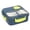 Blue, variant on Large Capacity Three Compartment Lunch Box with Tableware, Portable Sealed Meal Container for Workers, Microwave Safe And Leak-Proof Bento Box for Office And Travel, 1 Lunch Box