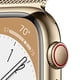 thumbnail image 3 of Apple Watch Series 8 [GPS + Cellular 41mm] Smart Watch w/ Gold Stainless Steel Case with Gold Milanese Loop., 3 of 4