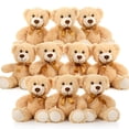 thumbnail image 1 of Oso de peluche Mao Golan para baby shower de 13,5 cm, 10 unidades, 1 of 9