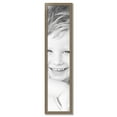 thumbnail image 2 of ArtToFrames 12" x 55" Aged White Gold Picture Frame, 12x55 inch Silver Wood Poster Frame (WOM-2036),  Pack, 2 of 7