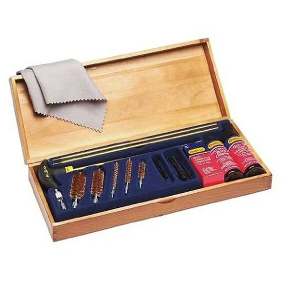 Outers Deluxe Wooden Case Universal Cleaning Kit