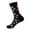 B, variant on Hamburger Pizza Sock Assorted Unisex Fun Novelty Food Print Crew Socks , Soft Cotton Material Ideal for Spring Summer Fashion or Casual Street Style Looks