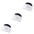 thumbnail image 1 of tamizeot LazyHome Stainless Steel Pastry Scraper Flour Cutter w/ Scale Baking Tool Black 3Set, 1 of 6