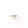 thumbnail image 2 of 14k Yellow Gold Plated 1Ct Lab Created Diamond Round Cut Women's Engagement Ring, 2 of 3