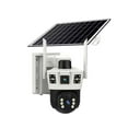 V380 HD WiFi SolarPowered Camera 6MP, 360° View, Unobstructed View
