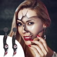 thumbnail image 1 of Fiudx Ofertas relámpago del día, solo en línea Pendientes de Halloween Pendientes acrílicos punk Herramienta para cortar verduras, 1 of 5