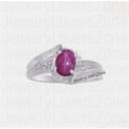 thumbnail image 3 of JewelryLoversZone 925 Sterling Silver Pink Star Sapphire Ring Elegant, Unique Design Star Sapphire Perfect for Special Occasions Black Vermeil 8, 3 of 5