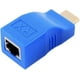 thumbnail image 3 of HDMI Extender 1080P with RJ45 LAN Network Ports for HD Display Up to 30m Over Ethernet Using CAT5e/6 UTP Cable, Includes 1 Pair, 3 of 5