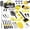 Yellow, variant on Nilight 37PCS Car Detailing Kit Auto Cleaning Tools Wash Set with Storage Carry Bag Home Use for Interior Exterior Deep Clean Car Care Windshield Dashboard Seat Air Vents Wheels Tires, Blue
