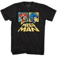 thumbnail image 1 of Mega Man T-Shirt pour Adulte Noir Boxy, 1 of 2