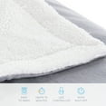 thumbnail image 2 of PureRelief Heated Throw Blanket 50 x 60 - Gray, 2 of 3