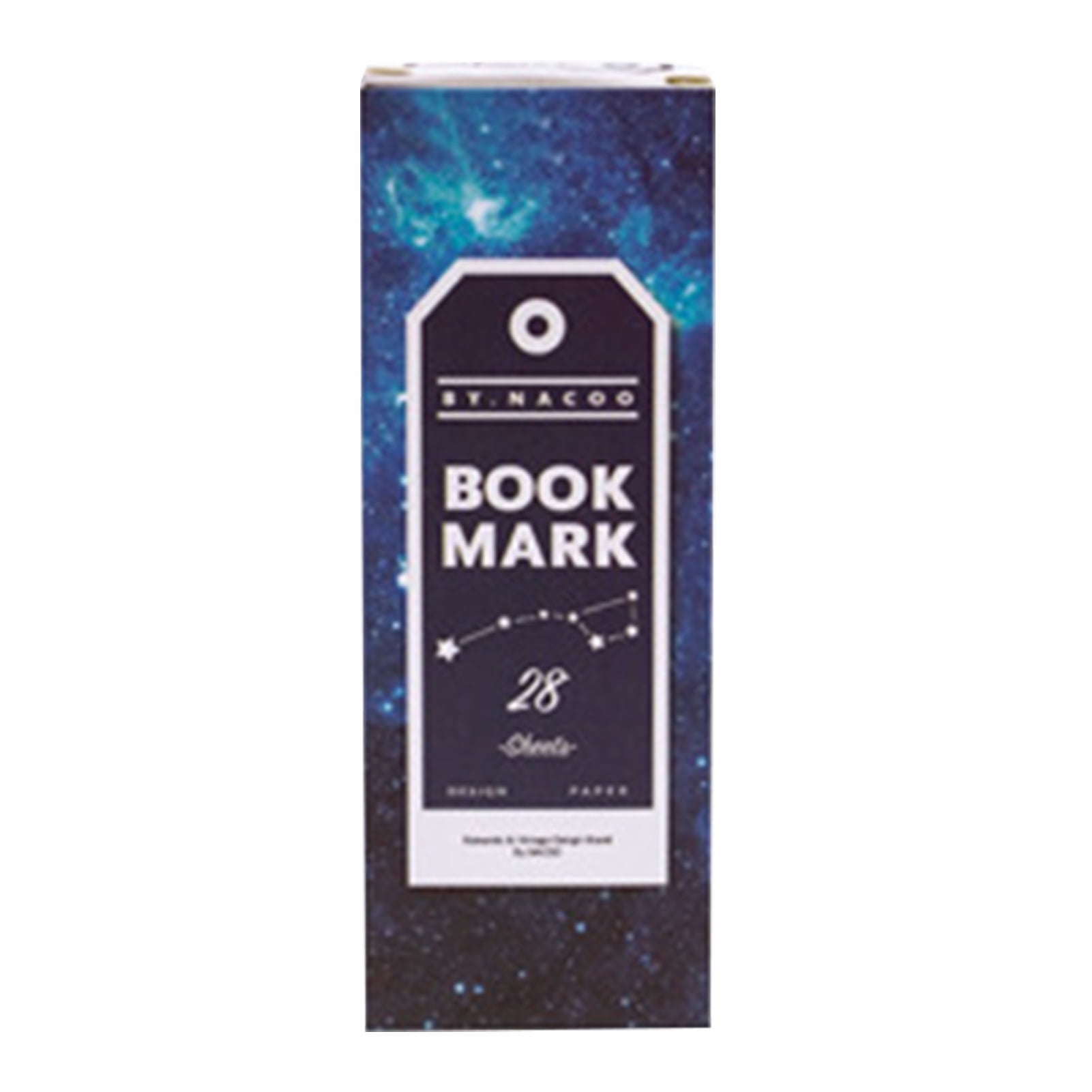 50pcs Note Office School For Students Stationery Tab Starry Sky Retro Bookmark Walmart Com