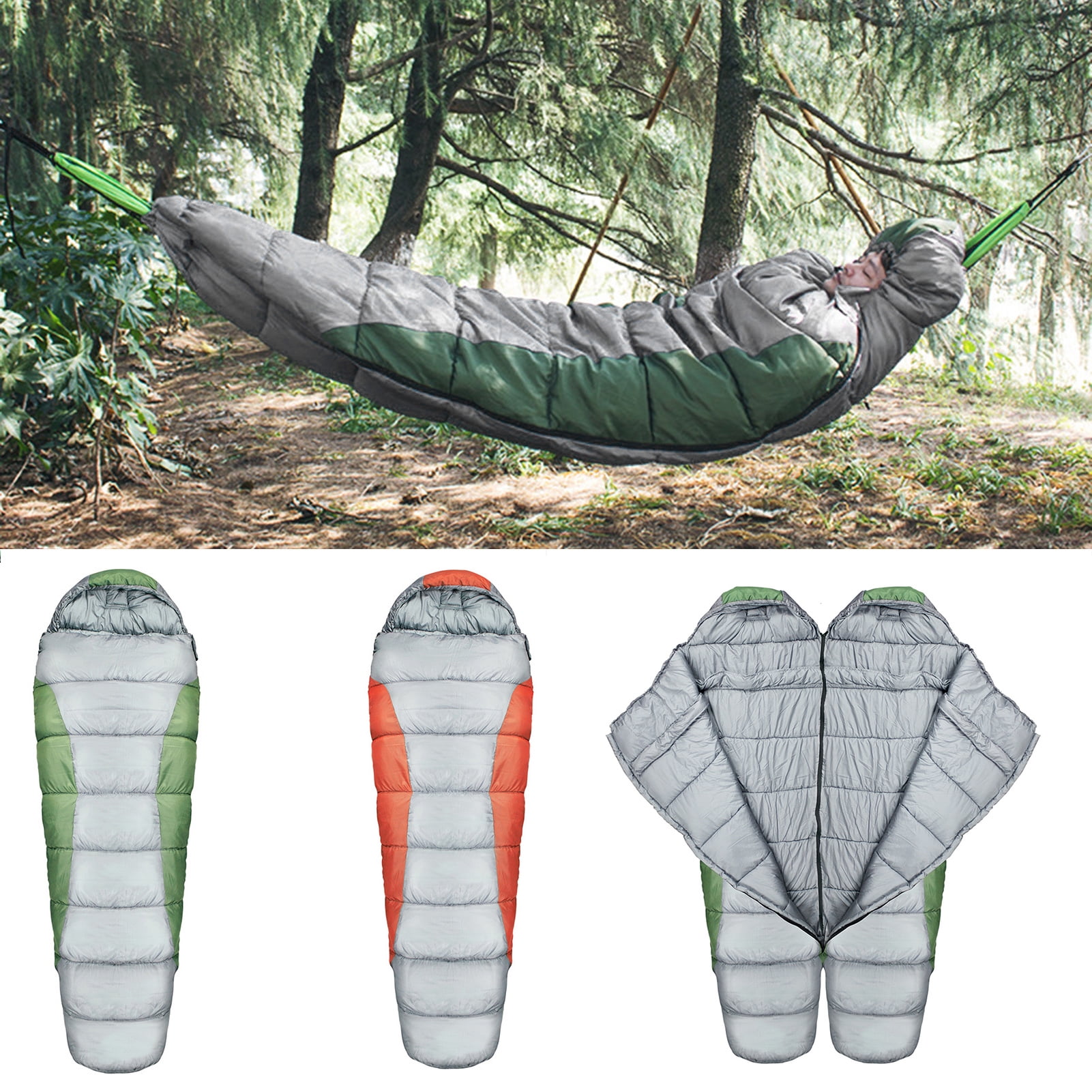 Ultralight Packable Sleeping Bag Liner Hammock Camping Hiking Sleeping Bag 