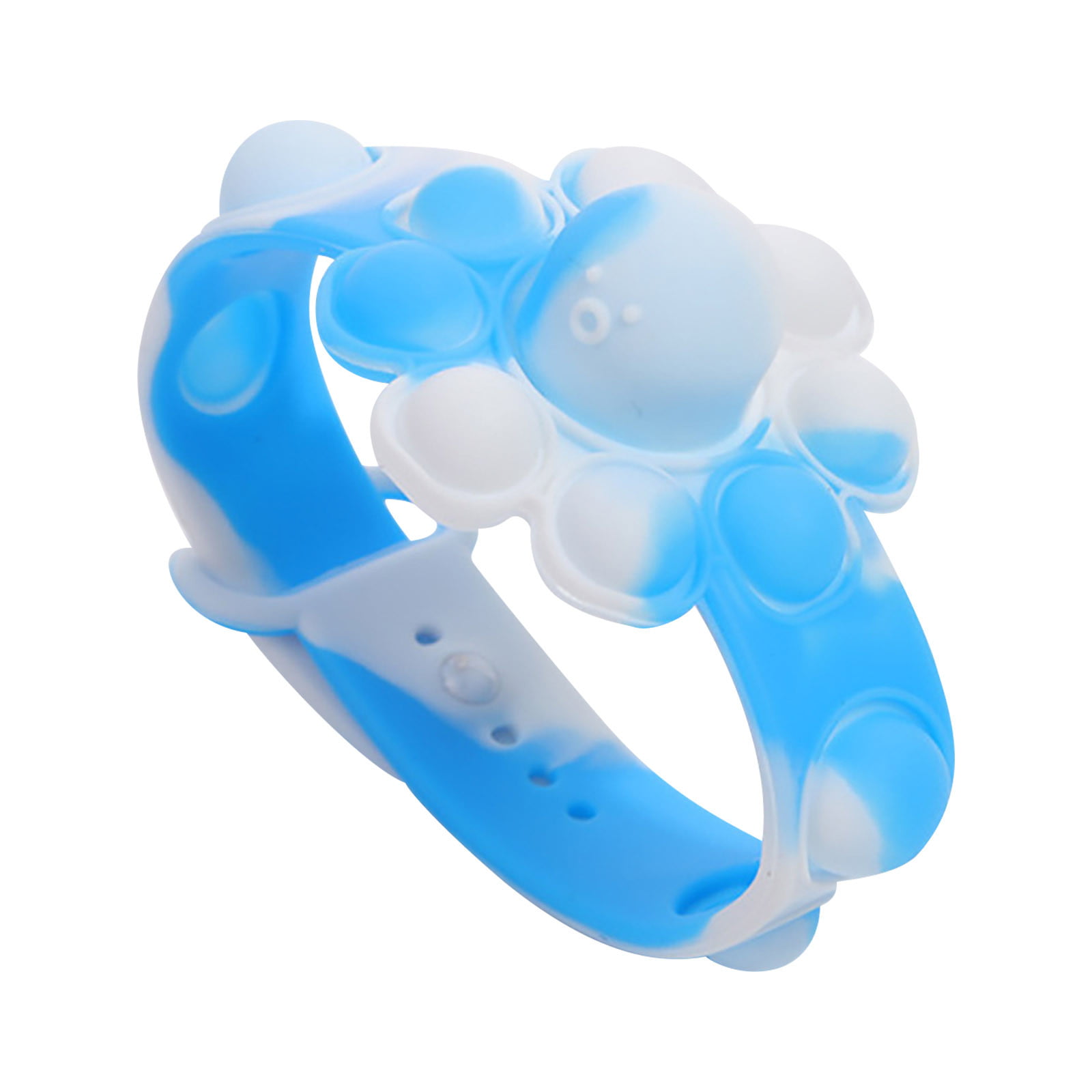 Simple Dimple Finger Bubble Fidget Bracelet Portable Sensory Toy Stress Relief 