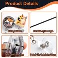 thumbnail image 4 of Shiyou-Baguette Drôle, Clip Rétractable pour Paramédic, Enseignant, Infirmière, Accessoires, Doge 3, 4 of 4