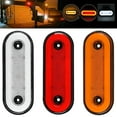 thumbnail image 2 of Feu de Signalisation Latéral 12V-24V Ambre Rouge Blanc Camion RV Vente Chaude, 2 of 8
