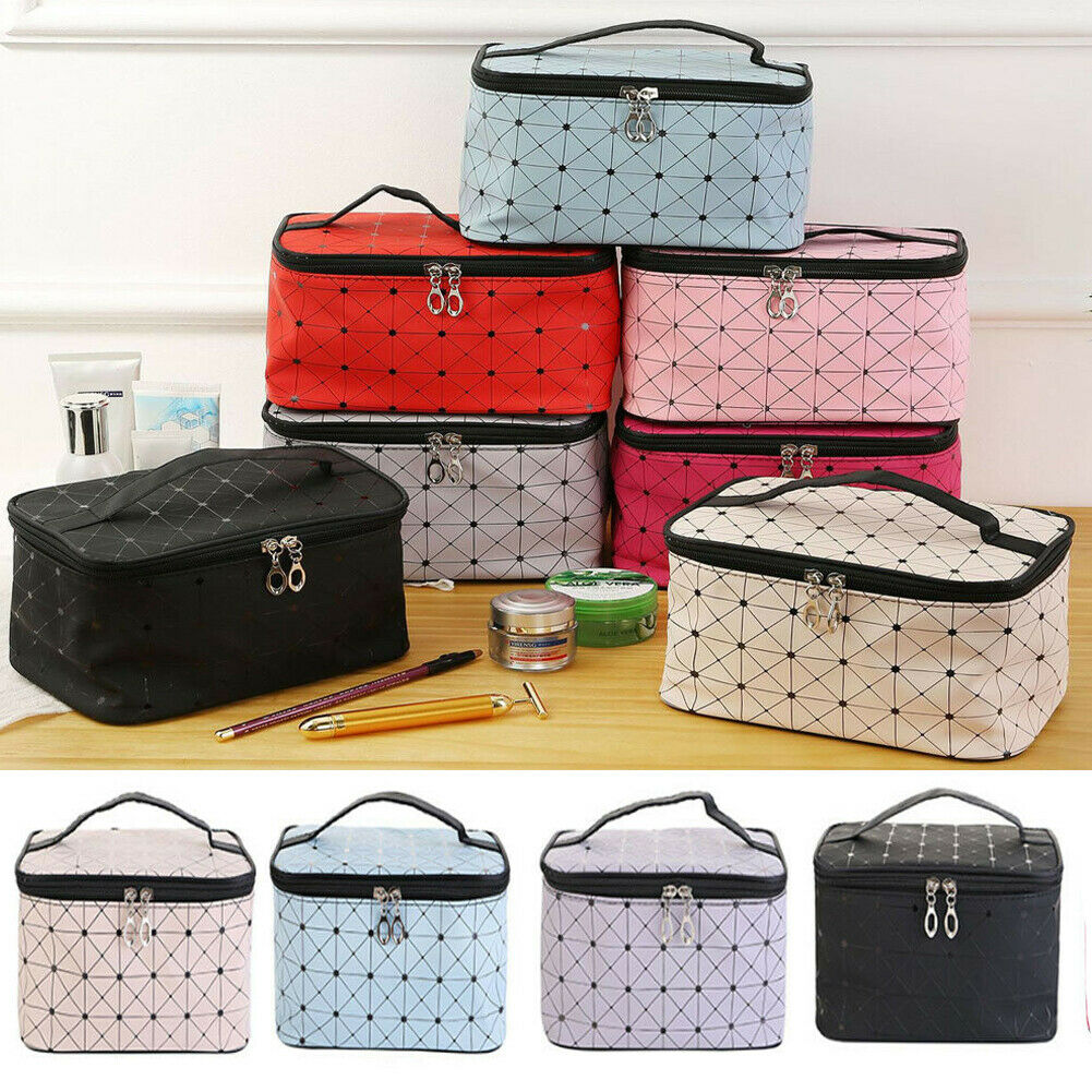 Professional Large Make Up Bag Vanity Case Cosmetic Tech Storage Beauty
