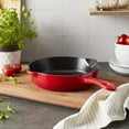 thumbnail image 2 of STAUB Cast Iron 8.5-inch Traditional Deep Skillet - Cherry, 2 of 5