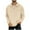 ZA-Khaki-mens hoodies under $20, variant on Mens Sweatshirts Polar Fleece Quarter Zip Pullover Mock Neck Solid Sweat Shirts Warm Fall Sweatshirts for Men Under 25