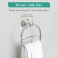 thumbnail image 3 of EcoNesxp Faucet towel ring hand towel ring chrome chrome bathroom wall ring, 3 of 5