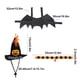 thumbnail image 3 of Disfraz de Halloween para Mascota, Sombrero de Bruja, Accesorios para Mascotas, Disfraces Ajustables de Halloween para Mascotas, Conjunto de Ropa para Gatos y Perros, Suministros para Fiestas de Carn, 3 of 6
