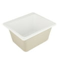 thumbnail image 5 of Medford, 23x18 Acrylic Dual Mount Laundry Sink, White, 5 of 5