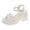 Beige, variant on AUDeals Women Platform Sandals, Thick Heel Fashion Shoes, Comfortable Summer Beach Sandals for Everyday Outfits (Khaki, 7)