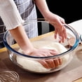 thumbnail image 6 of 6.3 Quart Large Glass Bowl for Bread Making-Glass Mixing Bowl for Sourdough Bread, Clear Breads Proofing Bowl with Covers, Ideal for Kitchen&Storage, 6 of 7